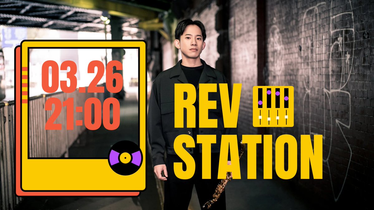 therev_sq's tweet photo. ⭐️REV₋BASEライブ配信⭐️

本日【3月26日(水)21:00〜】はレヴステ！

#上野耕平 今回はドライブ配信！お見逃しなく👀

▼ご視聴はこちらから
https://t.co/9mfsBPVNUQ

#REV_BASE #レヴステ https://t.co/tGSkZfddfp