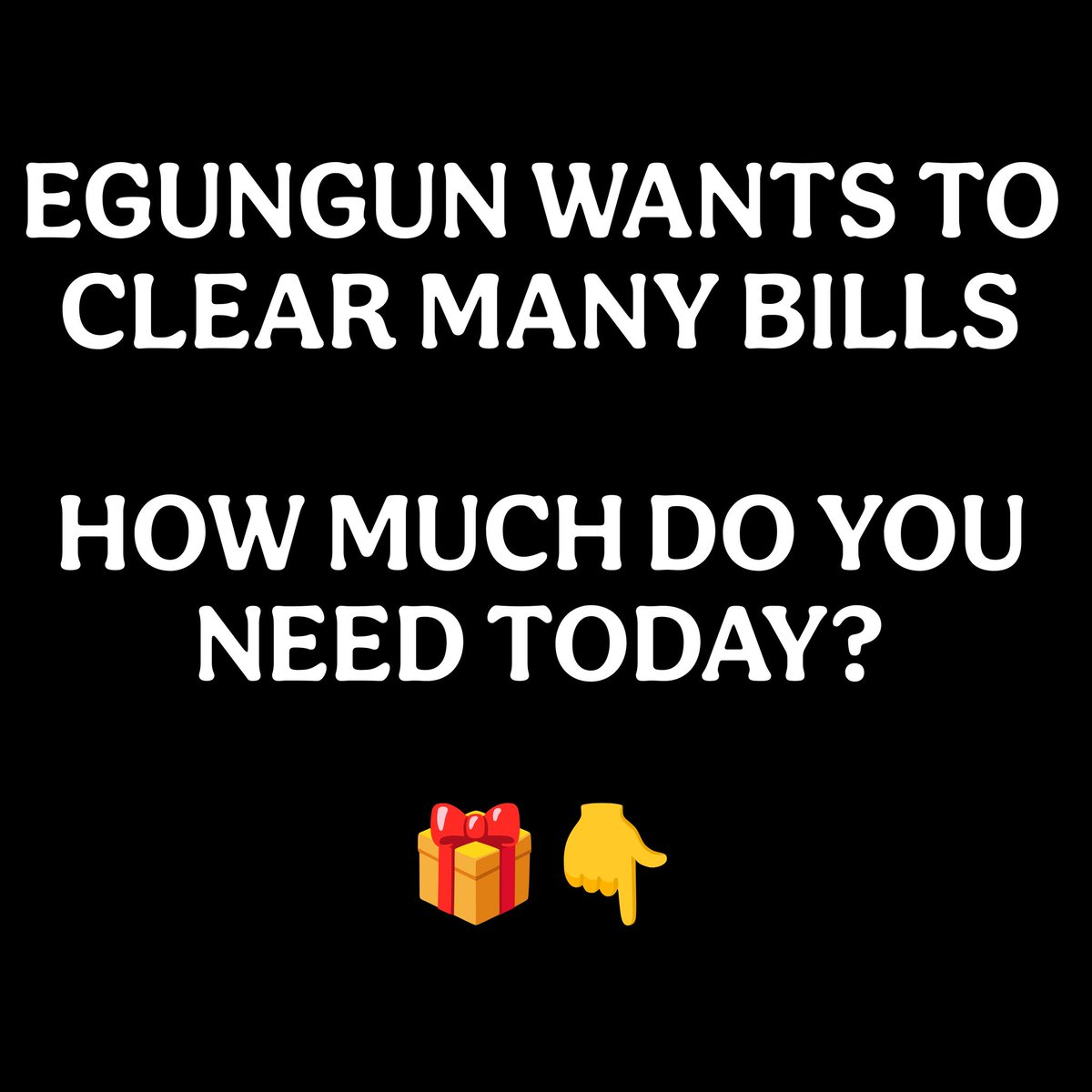 _egungunn's tweet image. Once I see you in my replies, I’ll credit you. Repost.