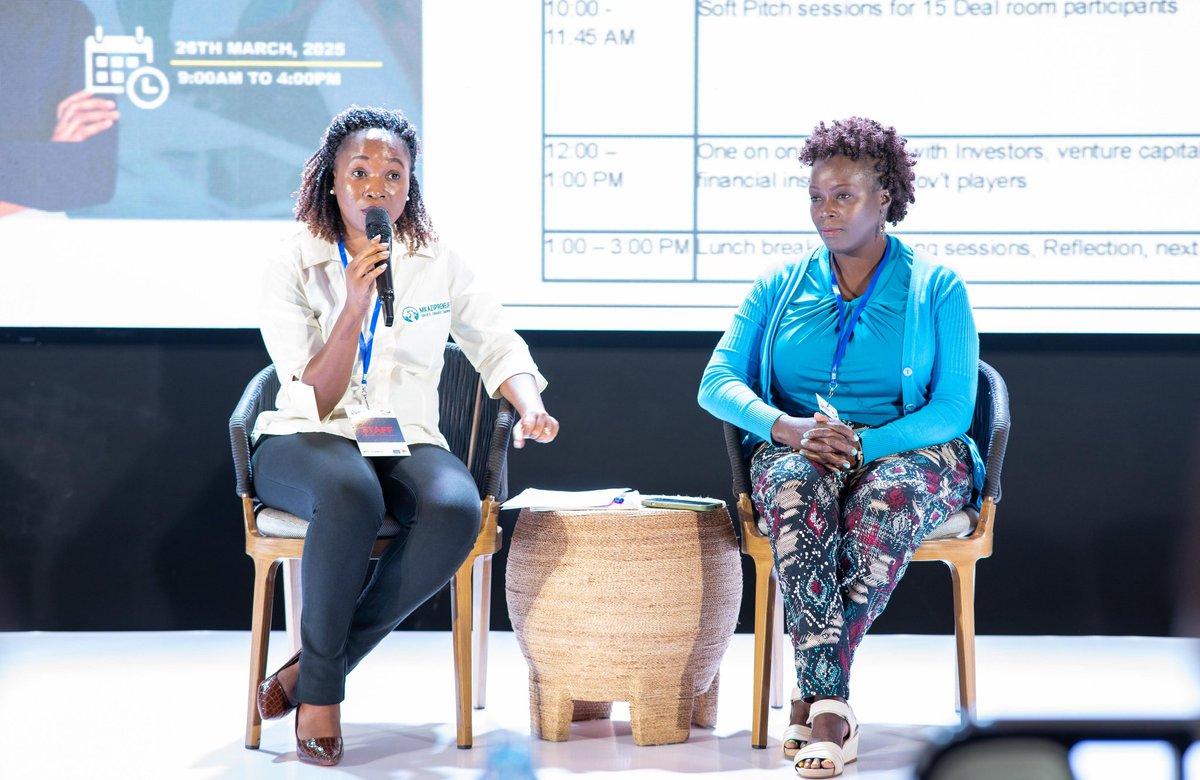 asiimireritah's tweet photo. Investment and support from investors are crucial factors influencing the growth and success of women-owned businesses. #MatchmakingEvent #NSSFHiinnovator #DealRoom
@mkazipreneur
@GIZAfricanUnion @nssfug @OutboxHub @MastercardFdn https://t.co/BK4gv0CVWQ