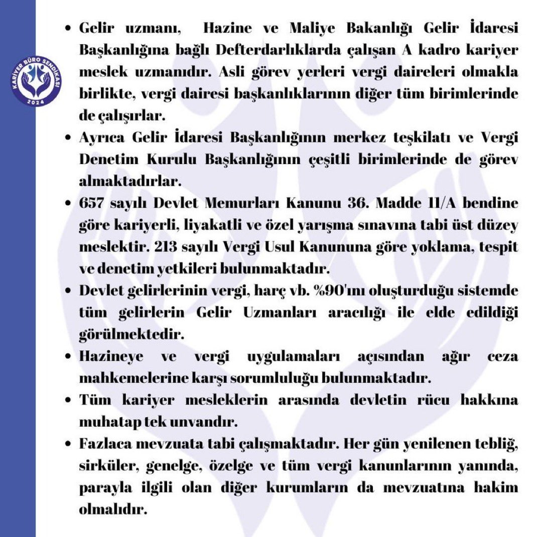 Bütün kariyer mesleklerin ücretleri 375 sayılı KHK’ya göre belirlenmelidir. 

<a href="/RTErdogan/">Recep Tayyip Erdoğan</a>
<a href="/_cevdetyilmaz/">Cevdet Yılmaz</a> 
<a href="/memetsimsek/">Mehmet Simsek</a>

#375KHK