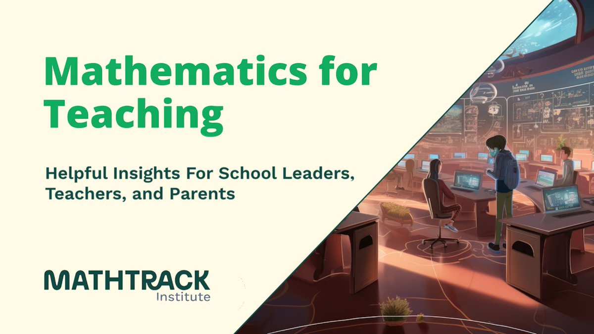 MathTrack_MTI's tweet image. 🤲🏾📈 Building fluency without fear leads to more equitable math learning. What practices in math education do you think promote equity and inclusion?
#EquitableLearning #MathForAll #InclusiveEducation 🤲🏾📈 hubs.la/Q02v1Jn40
