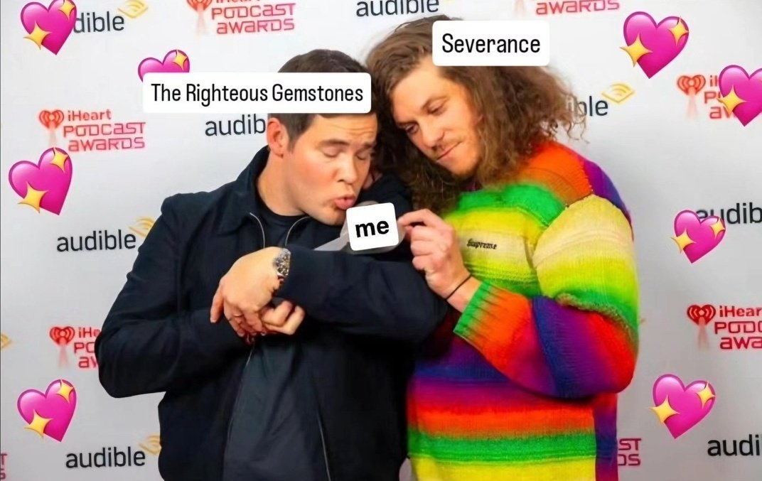 expertdisaster's tweet photo. These 2 shows holding me together https://t.co/nQjwPDnblO
