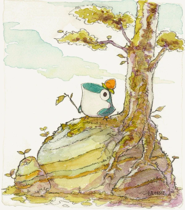 花ペンギンと森の棲み処(なんか落ち着くところ) 