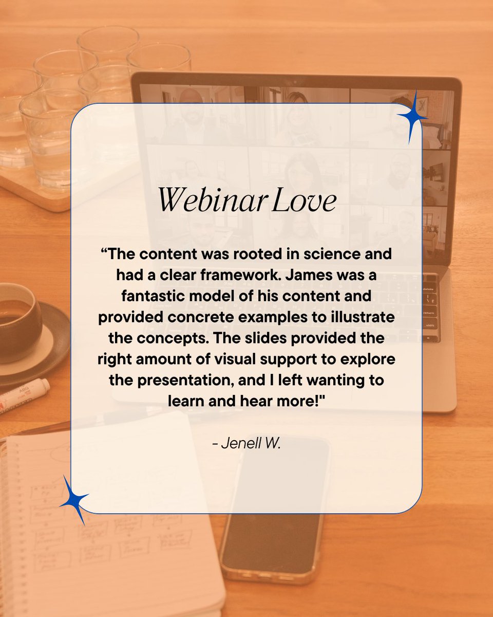 Webinar Love! 💖

Thanks to everyone who joined our Present Like a Leader webinar and took the time to share feedback!

We hope to see you all at our next session—stay tuned for more great topics!

Missed it? No problem! DM us, and we’ll share the link to the recording.