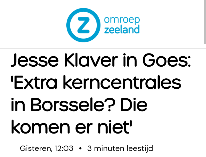 Geen Gronings gas, geen Russisch gas, geen kernenergie. Ja, laat uw energierekening maar over aan GroenLinks/PvdA.