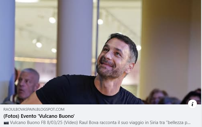 BovaSpain's tweet photo. (Fotos) Evento 'Vulcano Buono'  RAOUL BOVA

https://t.co/WoqOJslDLQ

#RaoulBova https://t.co/wjQkGOHu0i