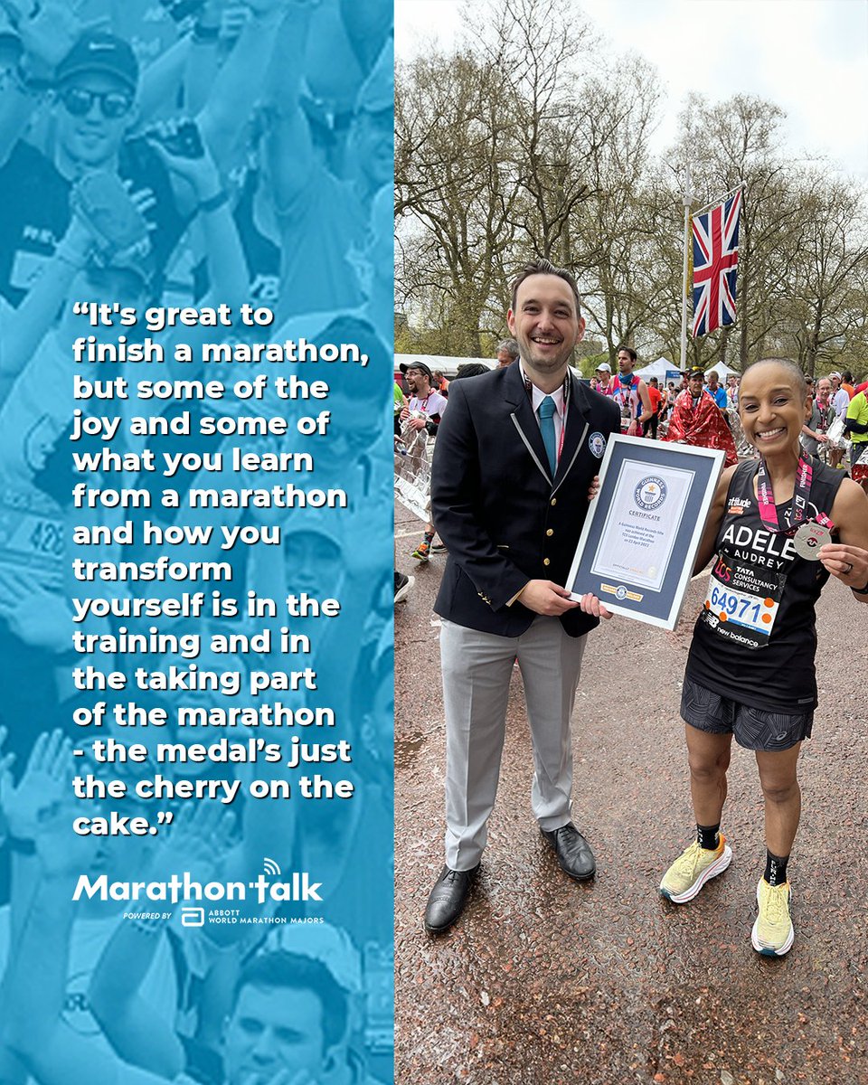 Check out our interview with Adele Roberts, our guest on the latest episode of Marathon Talk.

🎧 Available wherever you get your podcasts or streaming here: bit.ly/4bQqNZ8
