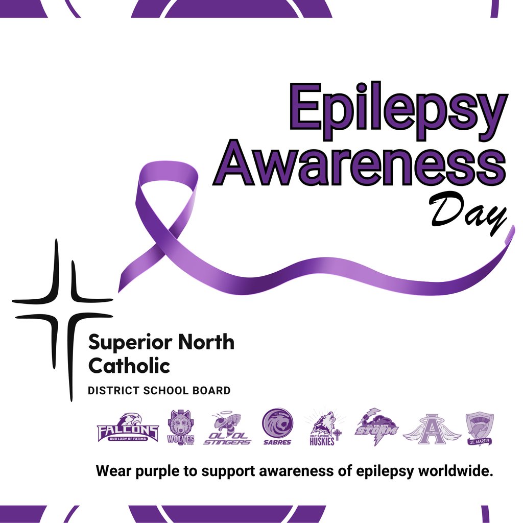 Epilepsy Awareness Day – Wear Purple on March 26 to recognize Epilepsy Awareness Day (Purple Day) in Canada. This day is an opportunity to show support for the over 300,000 Canadians living with epilepsy and to help increase awareness and understanding of the condition.