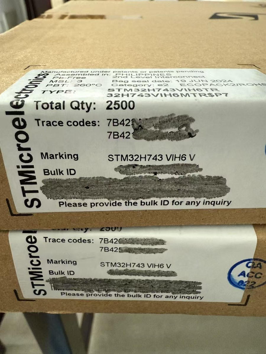 Dechoele's tweet image. STM32H743VIH6: Unleash 400MHz Power for Next-Level Embedded Innovation!

#STM32H7 #EmbeddedAI #IndustrialAutomation
👉 [Get Instant Quote] [dechoele.com/Details?id=103…]