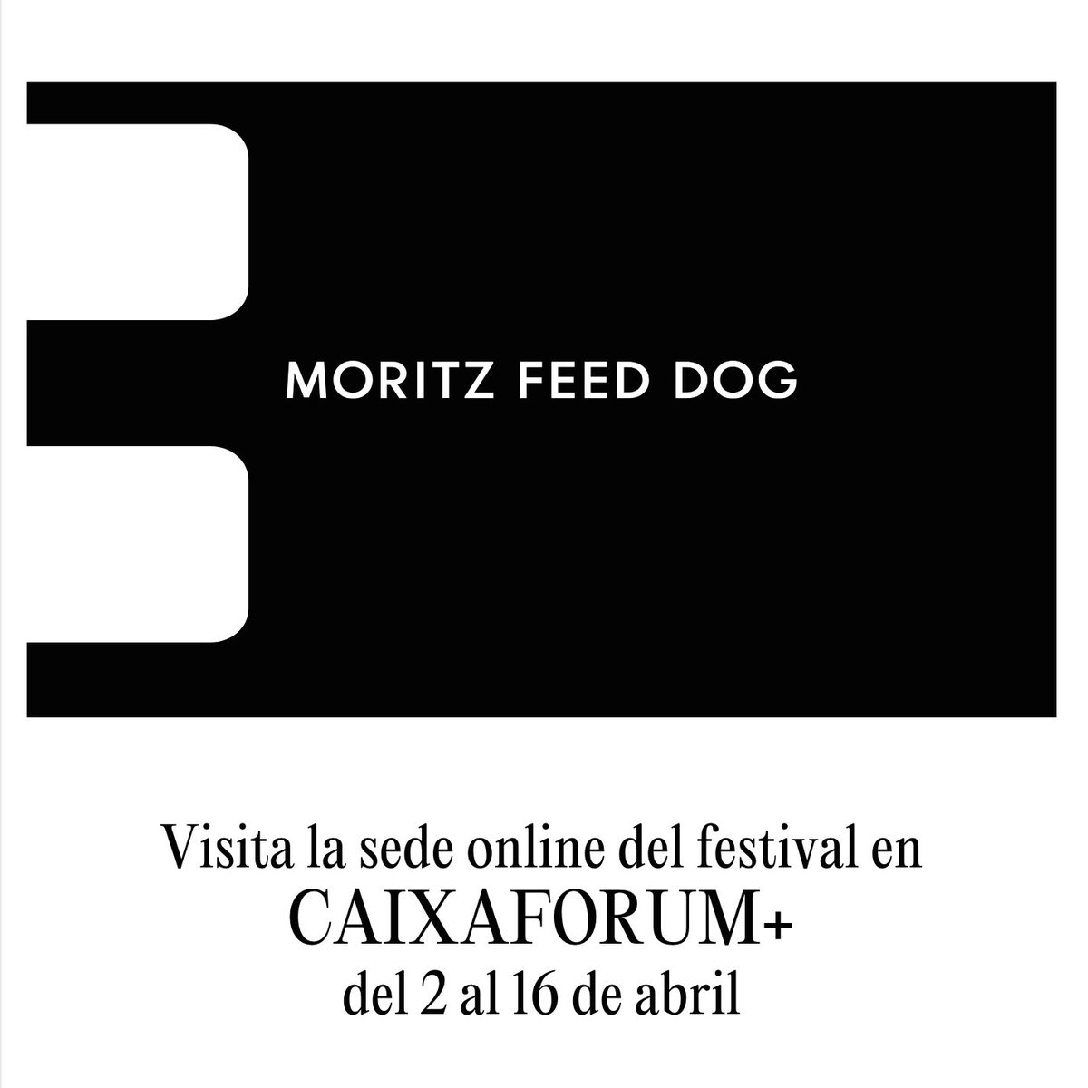 Si no pudisteis disfrutar del festival en gran pantalla, tenéis una nueva oportunidad en CaixaForum+.

Del 2 al 16 de abril esta plataforma cultural será de nuevo la sede online de Moritz Feed Dog, con una selección gratuita de 10 documentales.
caixaforumplus.org