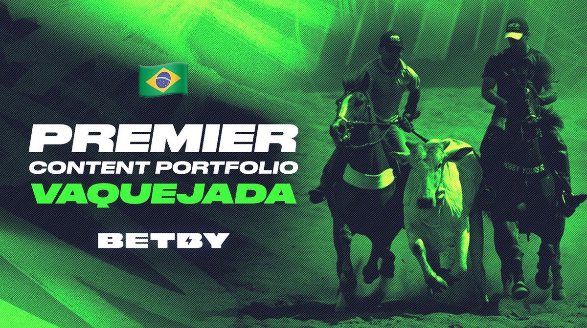 🐎 BETBY drops the 𝐮𝐧𝐢𝐪𝐮𝐞 𝐥𝐨𝐜𝐚𝐥𝐢𝐳𝐞𝐝 #Vaquejada betting offering! Fully in-house development!

Detailed presentation➡️linkedin.com/feed/update/ur…

#BETBY #Brazil #eSports #unique #rodeostyle #Innovation