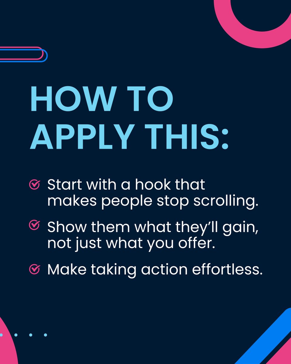 wgadvertising's tweet image. If your content isn’t leading to action, it’s just noise.

This 3-step formula is what we use to stop scrolls, spark interest, and convert consistently.

#ContentThatConverts #MarketingTips #CopywritingStrategy #ContentMarketing #WGAGlobal