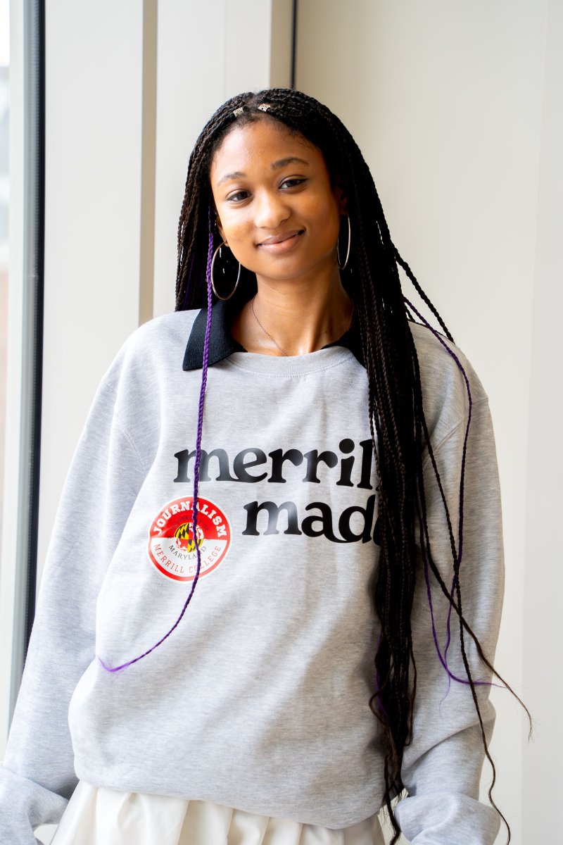 Merrill College @ Maryland (@merrillcollege) on Twitter photo Order your new Merrill merch TODAY at our Spring 2025 Pop-up Store! Through April 4, visit merrillcollege.itemorder.com to get your 🌟official🌟 apparel.
Thanks to <a href="/Madeline_Seck/">Madeline Seck</a> for being a model for the new #merrillmade crewneck and #InMyJournalismEra hoodie! 🤩 (Both XL and Order your new Merrill merch TODAY at our Spring 2025 Pop-up Store! Through April 4, visit merrillcollege.itemorder.com to get your 🌟official🌟 apparel.
Thanks to <a href="/Madeline_Seck/">Madeline Seck</a> for being a model for the new #merrillmade crewneck and #InMyJournalismEra hoodie! 🤩 (Both XL and