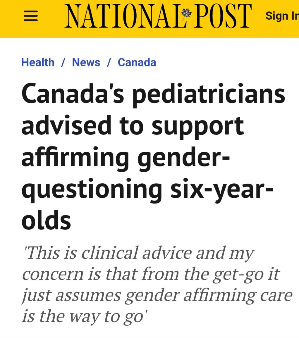 UnwokeMediaInc's tweet image. Is Canada under Liberals the world's last bastion of gender insanity?  What did Canadian kids do to deserve this?