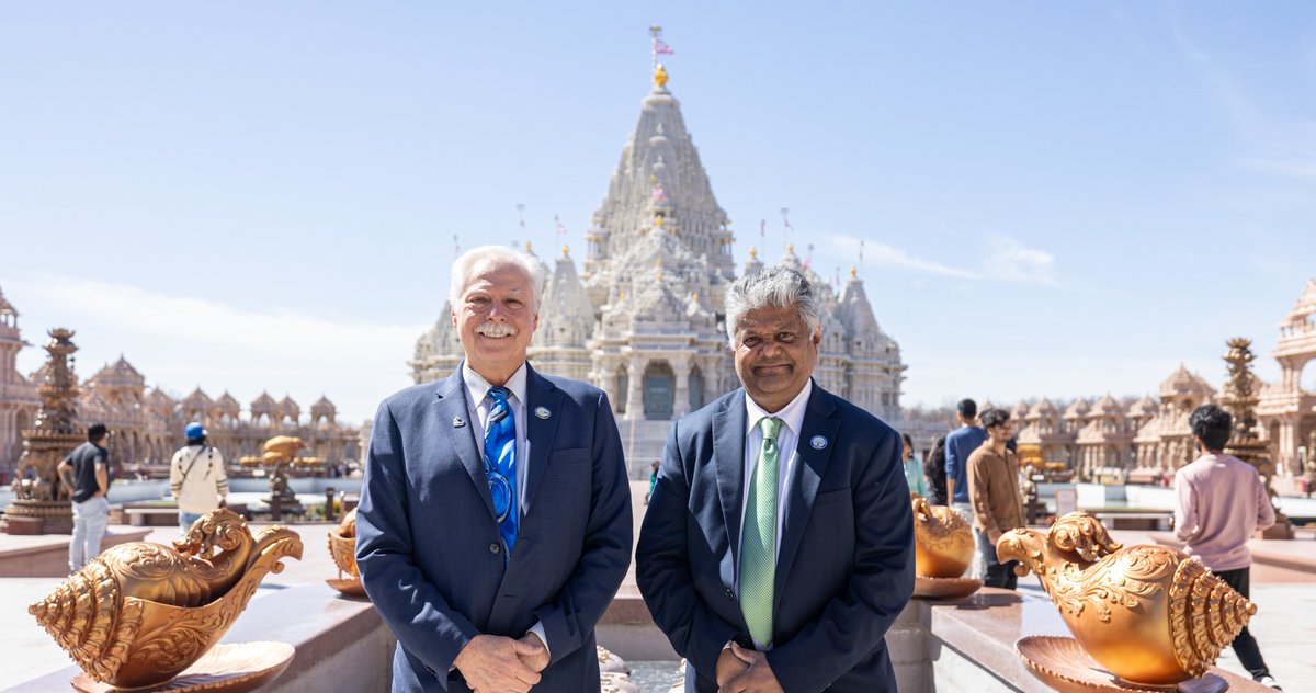 akshardham_usa's tweet photo. BAPS Swaminarayan Akshardham welcomed New Jersey Assembly members @RKarabinchak  ), Sterley Stanley, and @AswDrulis  . Their dedication to serving communities and empowering the next generation resonated a shared vision for a brighter future. #Akshardham #NJLegislature https://t.co/3PizFgAxoj