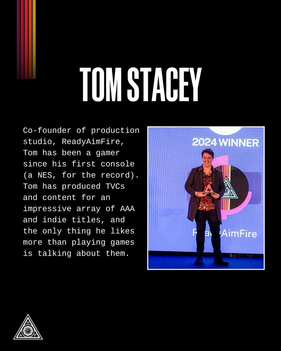 🎧 Meet our podcast hosts: Kezia Burrows &amp; Tom Stacey!
With their unique perspectives, top-tier guests and engaging conversations, they’re ready to bring you insightful discussions on how our favourite games are brought to life. 🔥#Podcast #VideoGames #ReadyAimFire