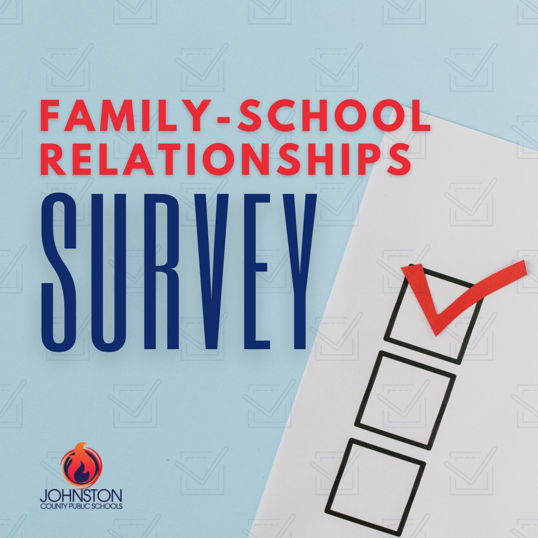 JCPS values your feedback! 

Tomorrow, April 4, is the last day to complete the Family-School Relationships Survey!

Share your insights to help improve our schools. 

Complete the survey online using a computer, tablet, or smartphone by clicking the link: bit.ly/4i1CG