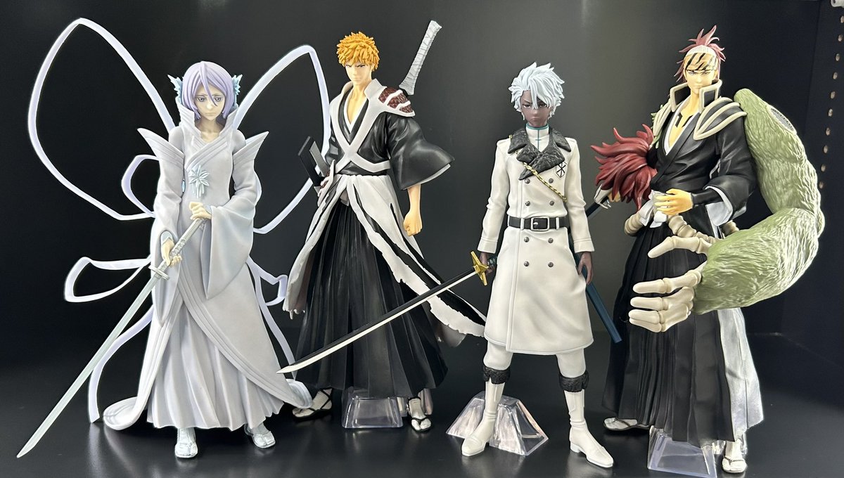 これまでのBLEACH一番くじフィギュアたち どんどんクオリティ上がって 