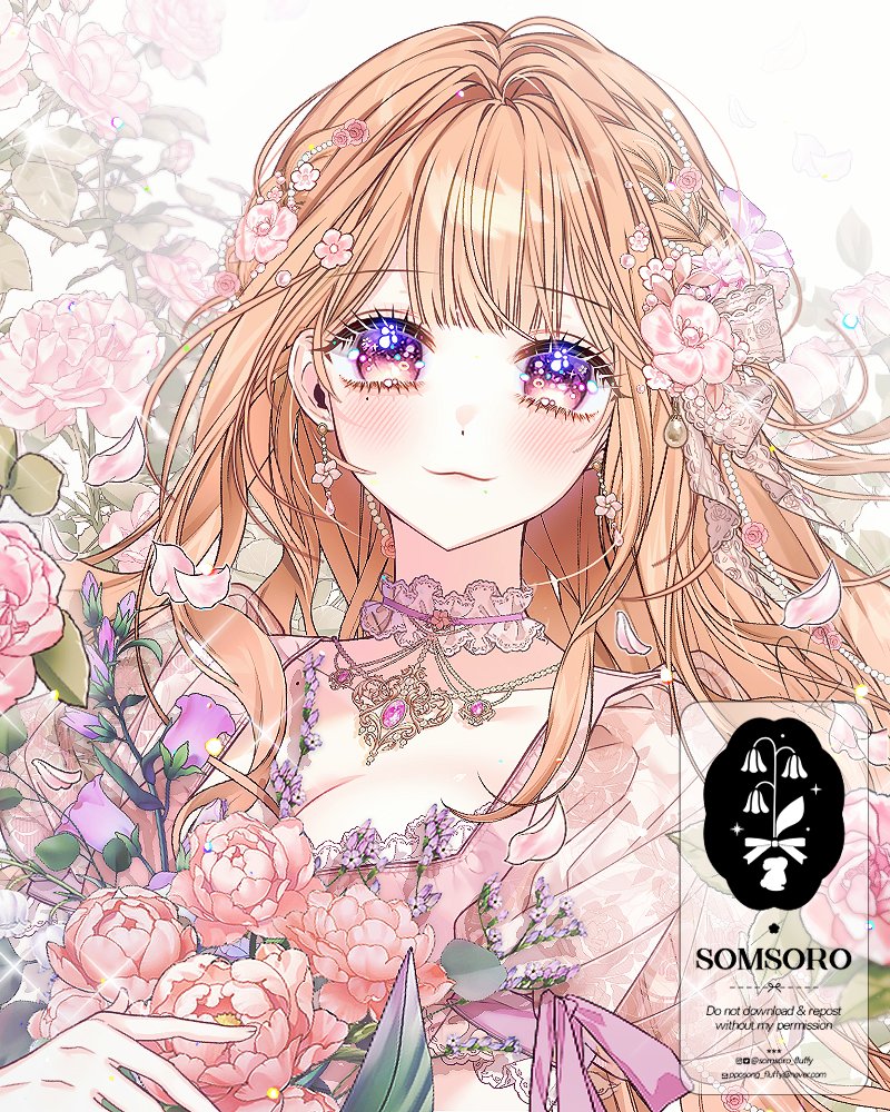 #rt RT이벤트✨
팔로워 5700명을 달성하여 기념 겸 감사한 마음을 담아 소소하게 rt이벤트를 진행합니다🥳!!
팔로우+리트윗 해주신 한 분을 추첨하여 물결과 꽃 커미션 기본타입을 그려드립니다! 앞으로도 잘 부탁드립니다◠‿◠