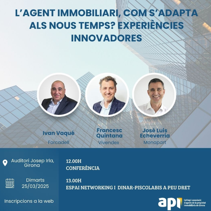 Ahir vaig tenir el plaer d’assistir a aquesta conferència organitzada per l’<a href="/apigirona/">Col·legi API Girona</a>. Una jornada molt enriquidora compartida amb grans professionals del sector.

Gràcies als organitzadors per fer-ho possible! 👏