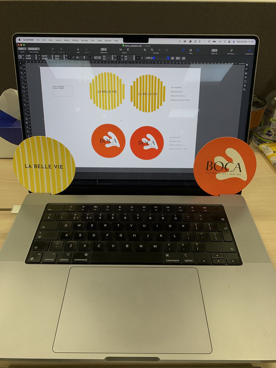 yourownpatrick's tweet image. Design, compare, reject, tweak, and repeat until e enter! 
You go think say you don finish, but na that time client go talk say ‘let’s explore another option’ 😂