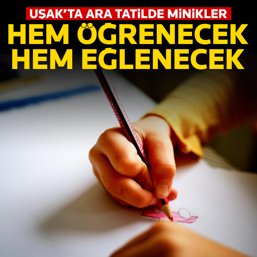 Uşak’ta ara tatilde minikler hem öğrenecek hem eğlenecek
usakgundem.com/egitim/usakta-…