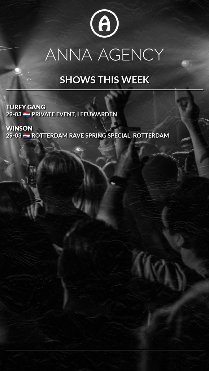 Shows This Week by Anna Agency