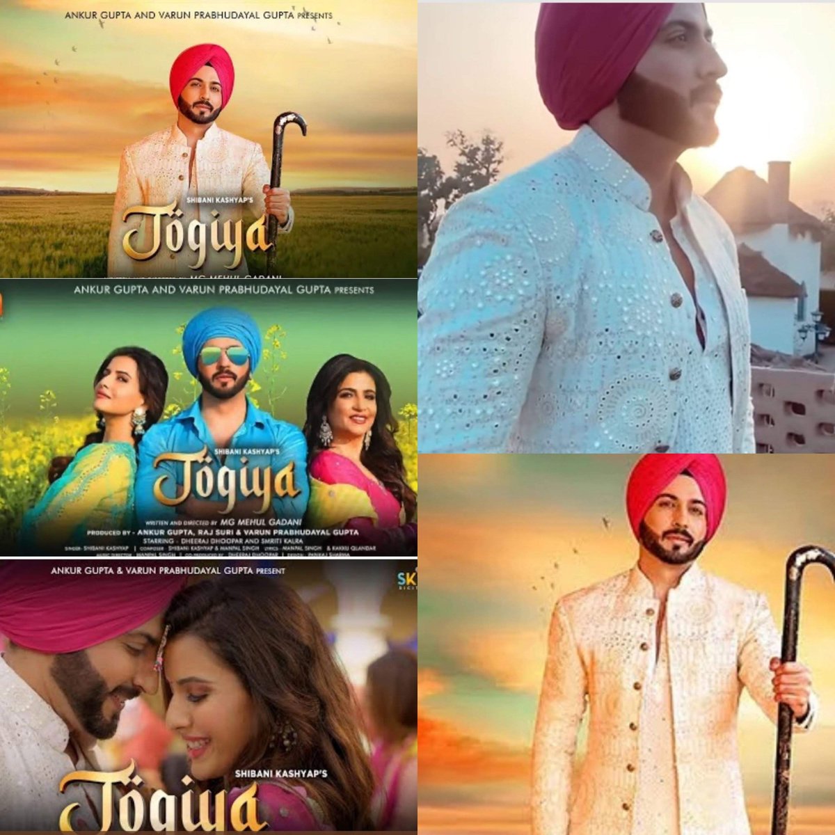 Sd_ddams's tweet photo. Marking 4 years of #JOGIYA 😍♥️
What a song and how Dashing our PUNJABI MUNDA is looking in PUGADI😍♥️🔥
Song cinematography and lyrics were awesome♥️
Our Munda with his romantic behaviour stole our heart in this song😜😍🔥♥️
#Dheerajdhoopar @DheerajDhoopar https://t.co/jM5CajLmwg
