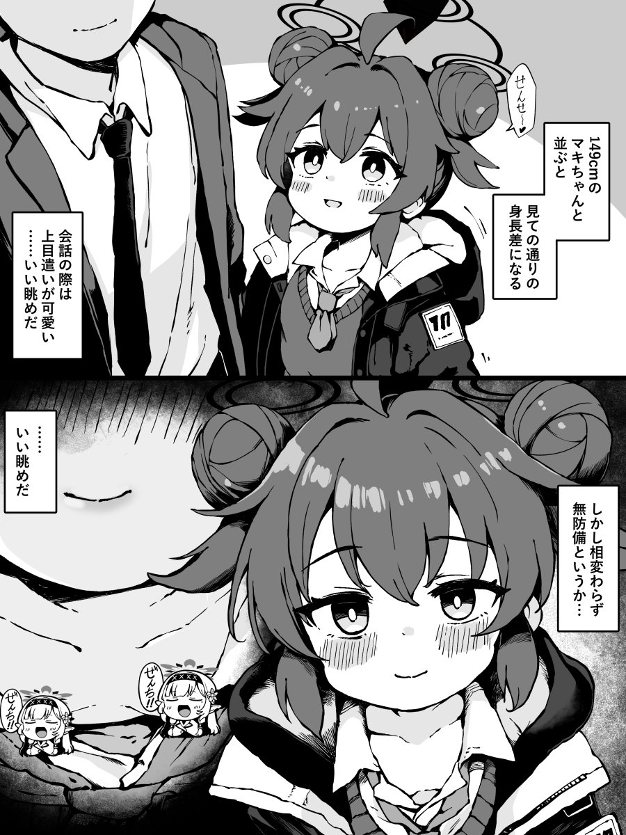 小柄なマキちゃんを俯瞰で眺めると、そこには絶景が!?(※全知ガードあり!!)…1/2 