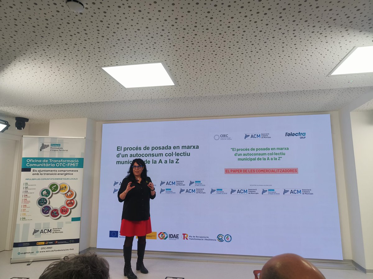 clusterEE's tweet image. 🔋 Participem en la Jornada d&apos;Autoconsums Col·lectius de l&apos;ACM! 🚀

Des del #CEEC, hem iniciat la setmana amb força, amb la participació del clúster i els seus membres en la jornada organitzada per la @Fundació Municipalista d’Impuls Territorial (#FMIT) de l&apos;@ACMunicipis .…