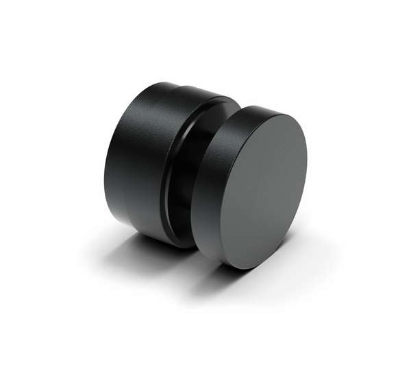 NEW! A black #pointfixing designed for the easy mounting and fixing of glass. Distance adjustable after mounting and design according to DIN EN 1991-1-1. Not for coastal use. We recommend indoor use only, or very sheltered outdoor use. 
#glassrailings #wallpanelling #BohleLtd
