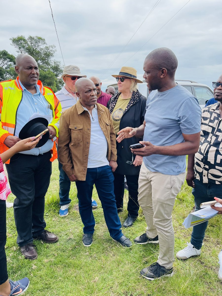 FinanceCluster's tweet photo. The Standing Committee on Public Accounts (SCOPA) is inspecting the Mqanduli Secondary Bulk Water Supply project today as part of its oversight visit to the OR Tambo District Municipality in the Eastern Cape province. #OversightWeek https://t.co/eyO99oos1h