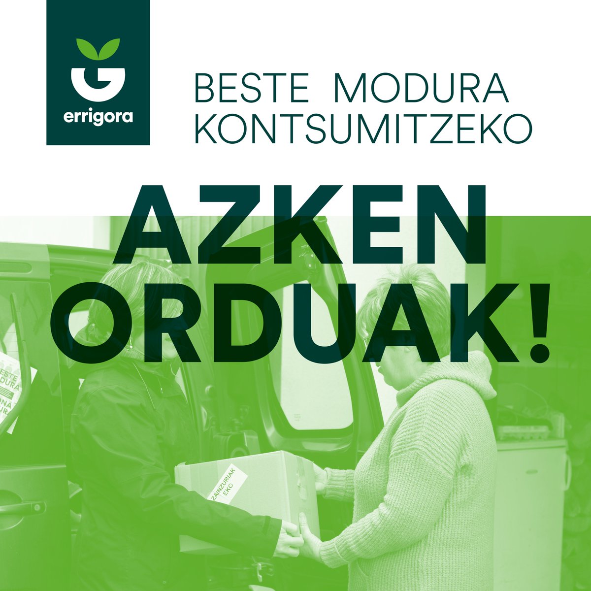 Gaur bukatuko da eskaerak egiteko epea! 😱

ℹ️🛒 errigora.eus

#BesteModura
#EskutikEskura
#ElikaduraBurujabetza