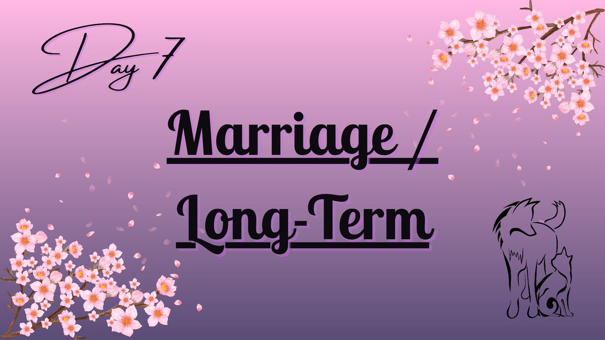 It's the seventh and final day of #langworthweek2025🌸! Our prompts for the day are marriage/long-term 🤵‍♂️💍👨‍❤️‍👨.