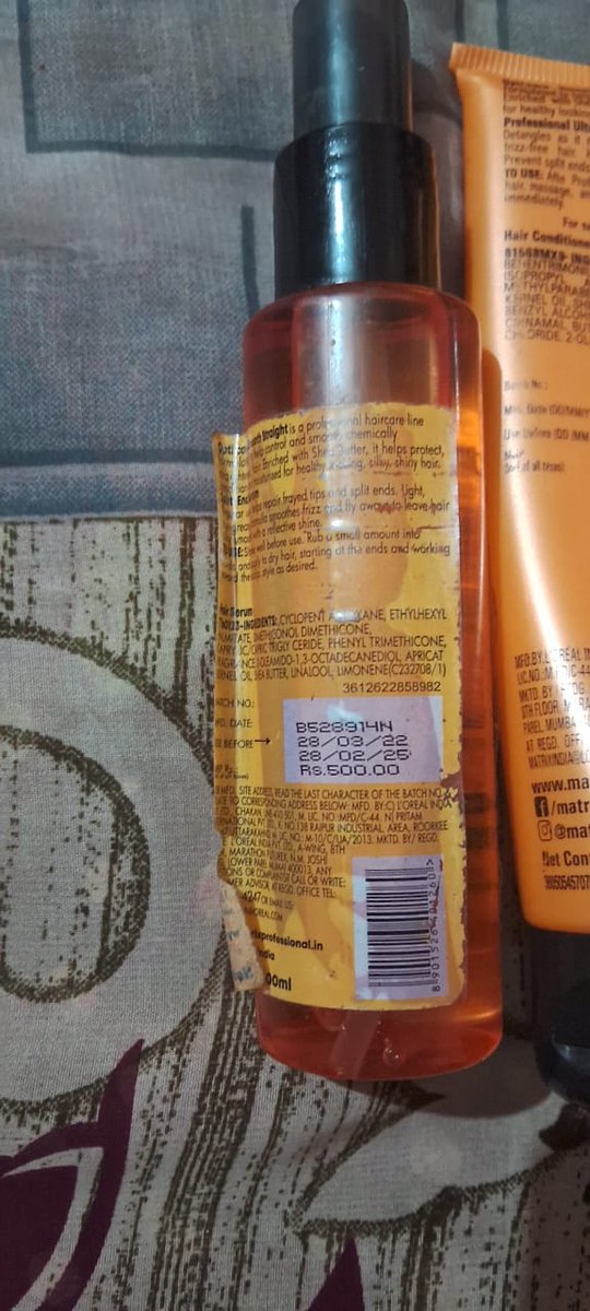 Dilip1443's tweet photo. @amazonIN Great service amazing receive expired product and after complaint still no response from @amazonIN how would u allow to seller to sell such expired products https://t.co/3weTVyfOv8