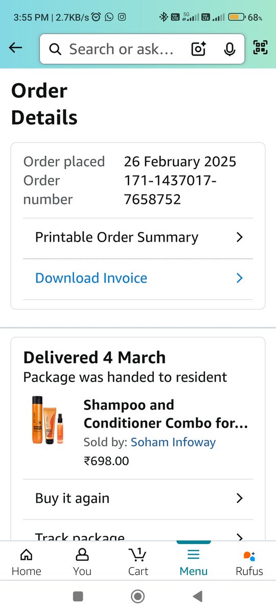 Dilip1443's tweet photo. @amazonIN Great service amazing receive expired product and after complaint still no response from @amazonIN how would u allow to seller to sell such expired products https://t.co/3weTVyfOv8
