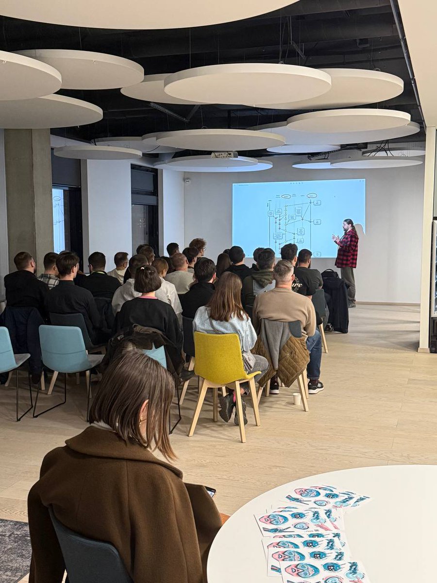 balticjs's tweet photo. Thanks a ton for joining! It was such an amazing and cozy event, and having you there made it even better. Hope you had a great time, and we’d love to see you at our next one!
#JavaScript #Meetup #Frontend #WebDevelopment #Vilnius #Community #FrontSpot https://t.co/9RDHoXKqbu