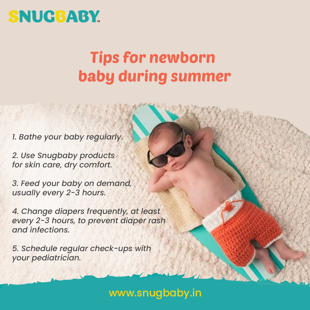 SNUGBABYINDIA's tweet photo. Tips for newborn baby during summer!  #SummerTips #NewBorn #SnugBaby #BabyComfort #BabyBedding #NurseryEssentials #SoftAndSnug #SweetDreams #ParentingMadeEasy #BabyRoomDecor #NewMomLife #BabyCare #SleepTime #CozyBaby #SnugLife #BedtimeBliss #GentleOnSkin #BabyEssentials https://t.co/2yzRPqZzhr
