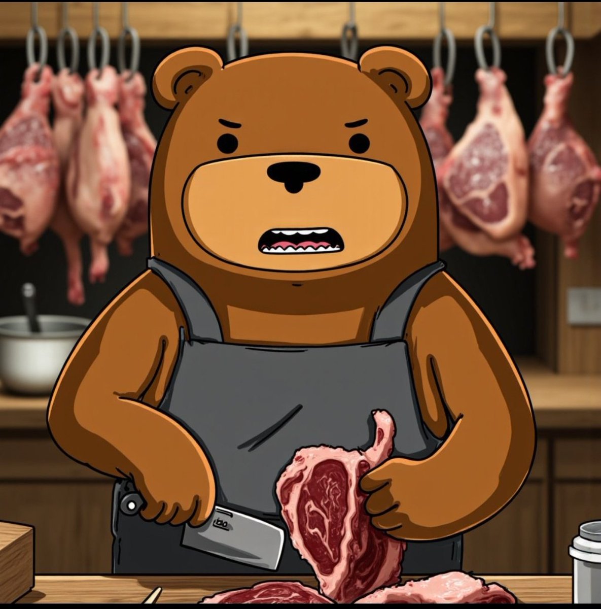 VEDAT_GMS's tweet photo. The super meme generator continues to evolve, producing amazing memes in 3D resolution according to your wishes. Butcher $BOI 🐻🐻🐻 @Boithebear @hakikiceo #avax #boithebearx #presale #boiclub
Let us Cook!
https://t.co/W0RdMzMQ64