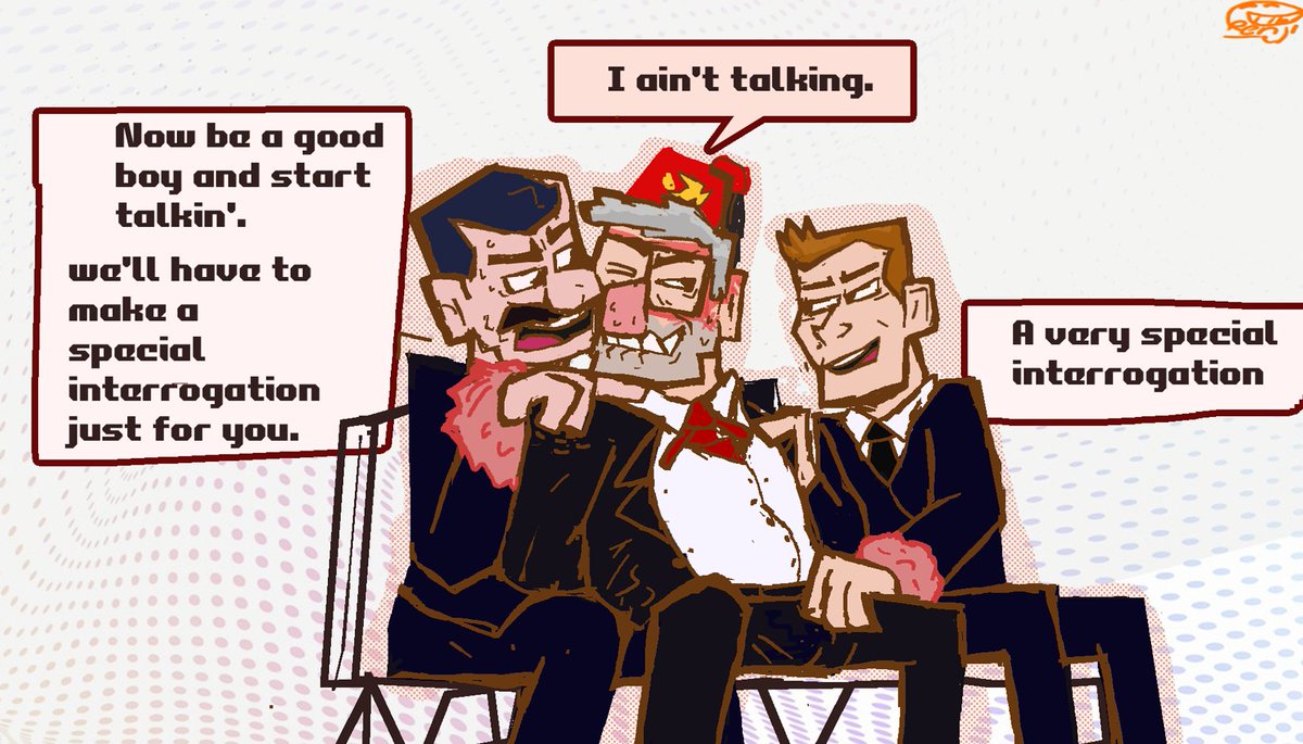 Renjimimus's tweet photo. StanPowerTrigger
Special interrogation.(both anthro and cannon)
Hope the fbi doesnt catch me for this.
#Anthrofallsau #Gravityfalls #StanPines #Agentpowers #Downboy #StanxAgent #StanxPower #Agenttrigger
#crackship https://t.co/IbPqXPxFU8