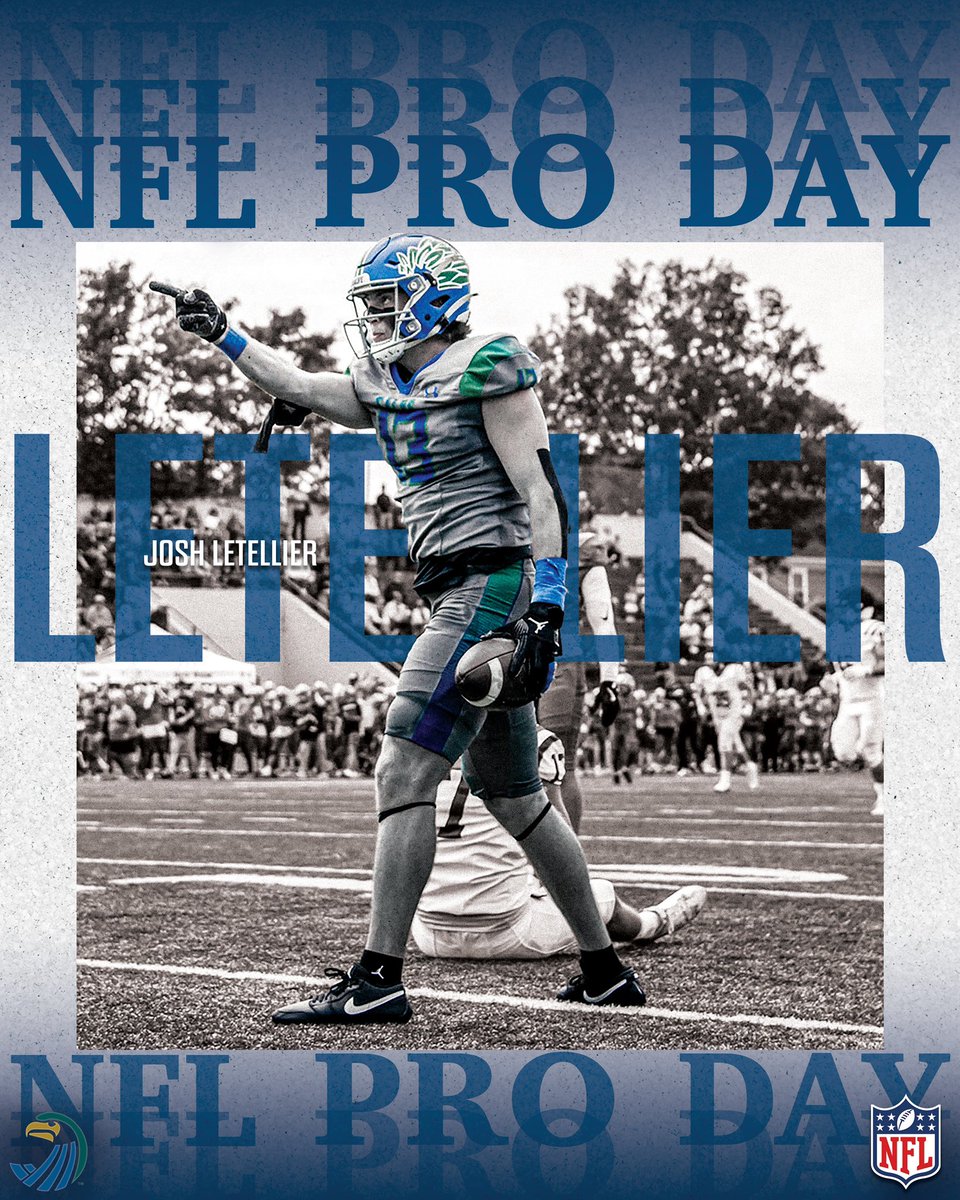 Good luck to Josh Letelier at his NFL Pro Day today! Time to show them what you’re made of! #WeGetTo