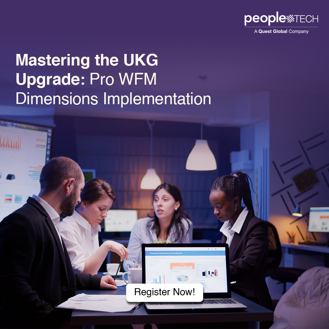 Ready to upgrade UKG WFC? Learn to migrate to Pro WFM Dimensions! Join our workshop. 

Register Here: resource.peopletech.com/workshops/ukg-…

#PTG #UKG #ProWFM #HR #techworkshop