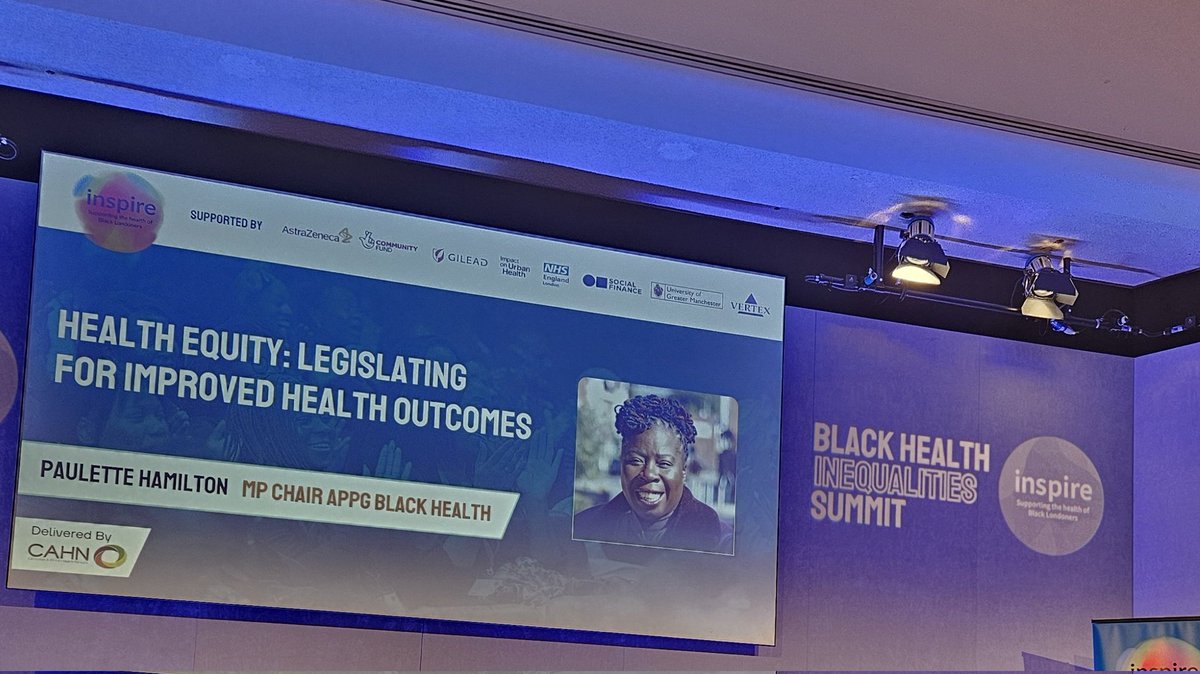 Tanwa Ogbara (@tanwaogbara) on Twitter photo Key takeaways from <a href="/PauletteHamilto/">Paulette Hamilton MP</a> presentation <a href="/LDNinspire_/">LDN Inspire</a> Black Health Inequalities Summit: 1) We can drive change through focused efforts. 2) Achieving health equity requires collaborative action. 3) Addressing health inequalities demands persistent courage and unity 🤝 Key takeaways from <a href="/PauletteHamilto/">Paulette Hamilton MP</a> presentation <a href="/LDNinspire_/">LDN Inspire</a> Black Health Inequalities Summit: 1) We can drive change through focused efforts. 2) Achieving health equity requires collaborative action. 3) Addressing health inequalities demands persistent courage and unity 🤝