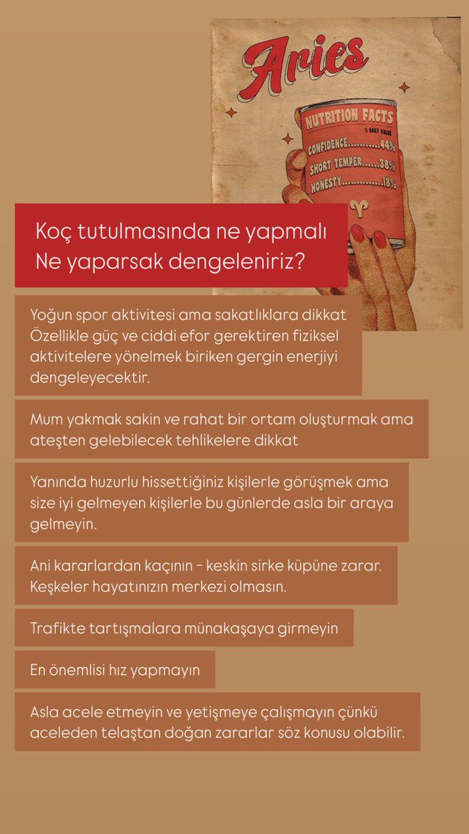 astrologyagmur's tweet photo. Koç burcunda güneş tutulması yapılması ideal şeyler part3 https://t.co/bS5IhAuYQP