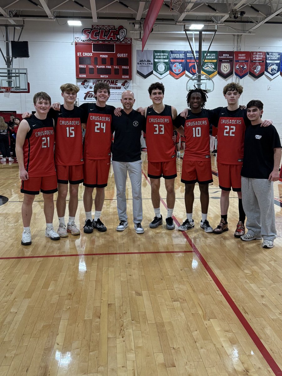 SCLA Boys Basketball (@scla_hoops) on Twitter photo All 6 seniors brought home well-earned all-conference recognition:
Honorable Mention - Matthew and Luke
All-Conference - Ole, Mateo, <a href="/migorafael__/">Miguel Rafael</a> and <a href="/RiccardoMa8688/">Riccardo Marzetti🇮🇹</a>
This group of seniors led our program well by doing things the right way! All 6 seniors brought home well-earned all-conference recognition:
Honorable Mention - Matthew and Luke
All-Conference - Ole, Mateo, <a href="/migorafael__/">Miguel Rafael</a> and <a href="/RiccardoMa8688/">Riccardo Marzetti🇮🇹</a>
This group of seniors led our program well by doing things the right way!