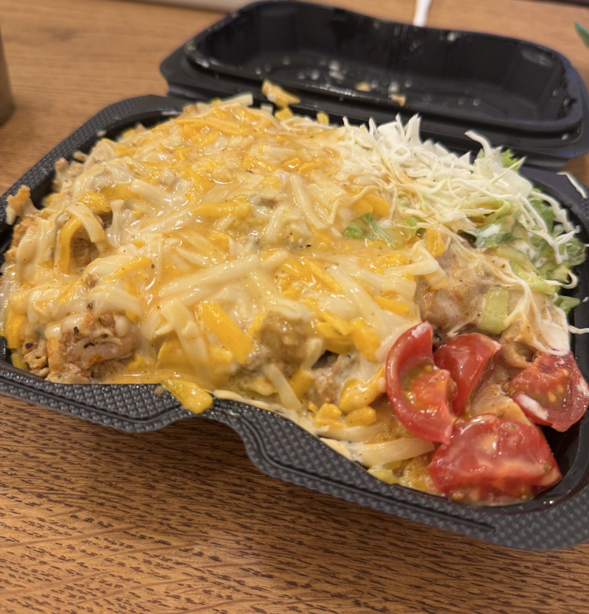 Uberで頼む、このタコライスが1番美味い