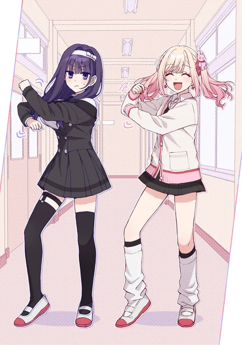#上手いとか下手とかそういうのは関係なく自分が気に入っている絵 踊ってるやつ 