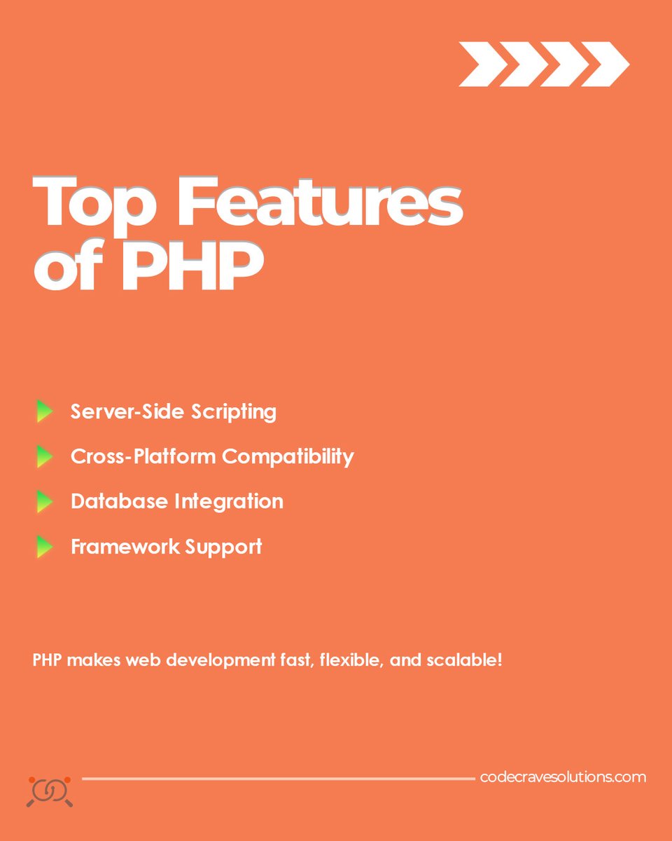 Codecrave2024's tweet photo. 🌐 Power Your Web Applications with PHP! 🚀 From dynamic websites to enterprise solutions, PHP delivers speed, flexibility, and security. Let CodeCrave Solutions bring your ideas to life with expert PHP development! 💻✨

#php #learnjava #javaprogramming #techskills #coder https://t.co/drZQiHzQOI