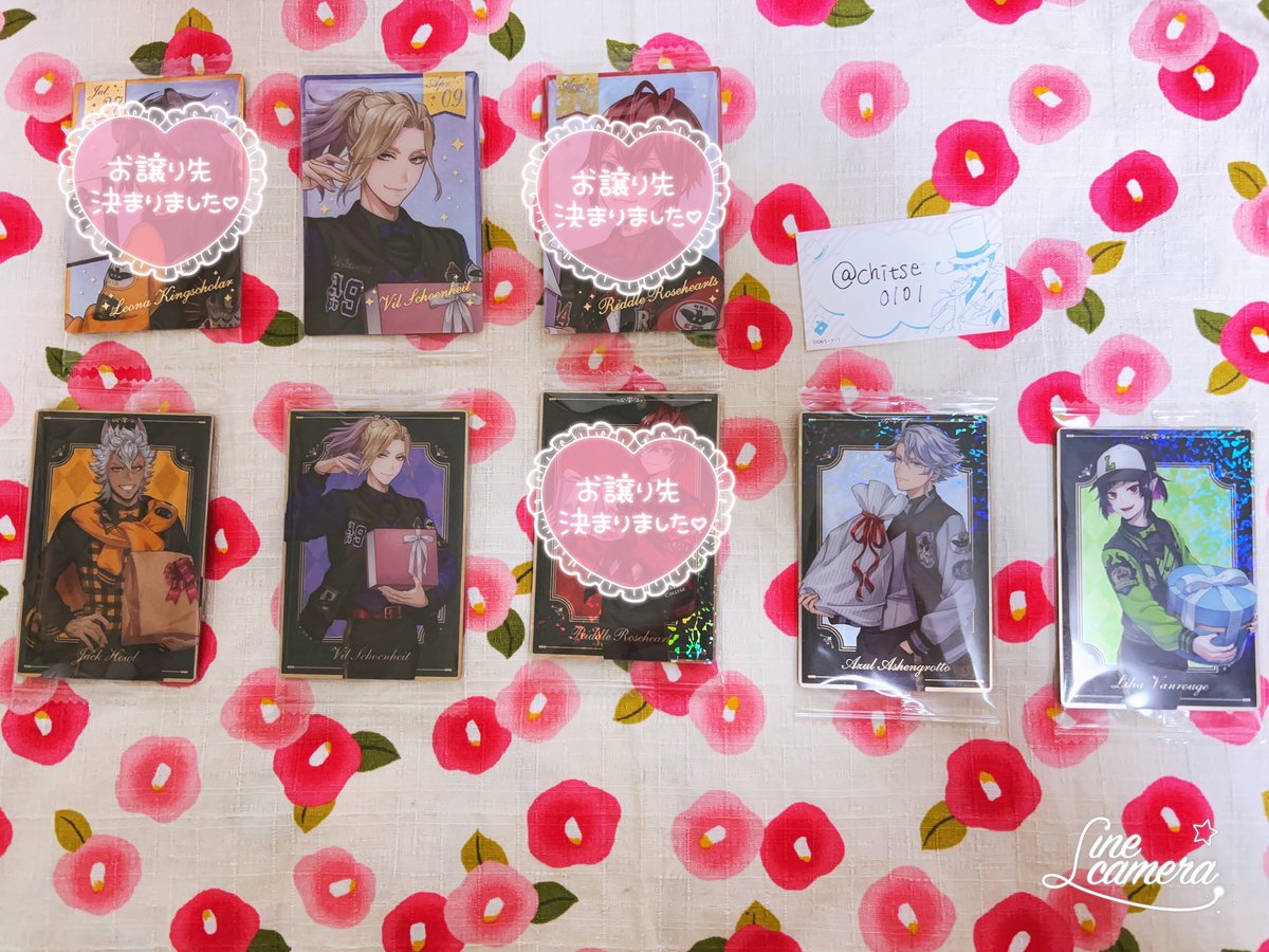 こちらレオナ、リドルの交換が決まりました。有難うございます🙇‍♀️💖
引き続き募集しております。
よろしくお願い致します。