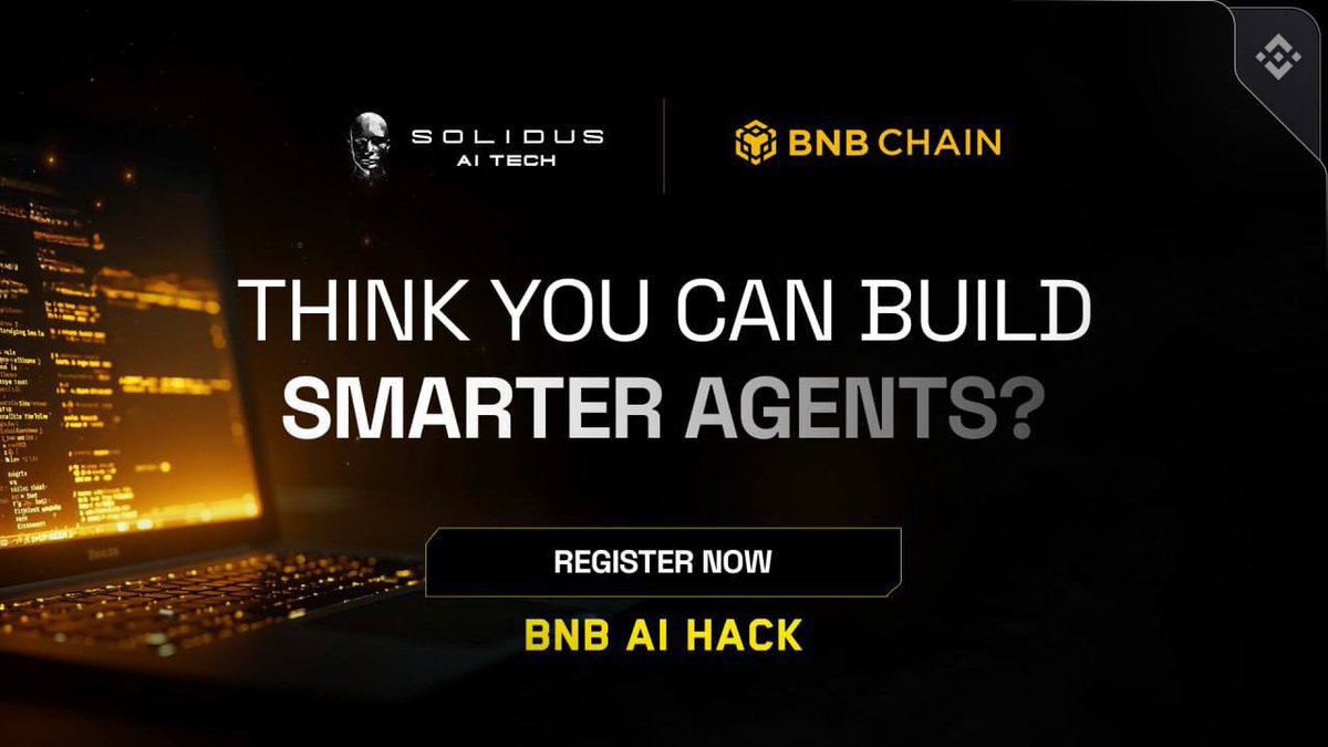 const prizePool = "$10,500";
const campaign = "BNB AI Hack";
const chain = "<a href="/BNBCHAIN/">BNB Chain</a>";

buildAgent({
  type: ["Data", "InvestorAdvisor", "Execution"],
  tools: ["AI", "on-chain data", "vector DBs"],
  deploy: "on Agent Forge"
});

Think you can build smarter agents?
🔗 Submit
